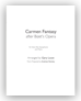 CARMEN FANTASY AFTER BIZET'S OPERA FOR SAXOPHONE AND PIANO BY GARY LOUIE (INTERNATIONAL PURCHASES, OUTSIDE OF THE UNITED STATES)